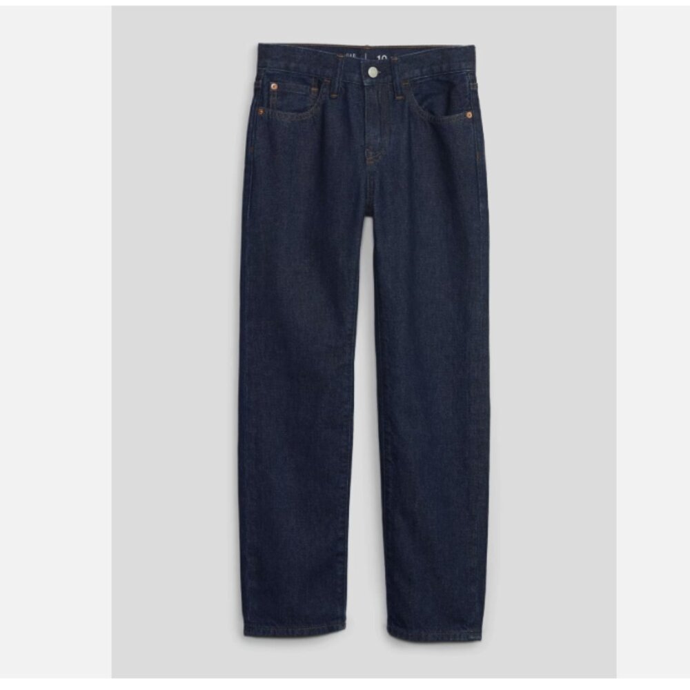 GAP Kids Indigo Straight Jeans, 16 Husky